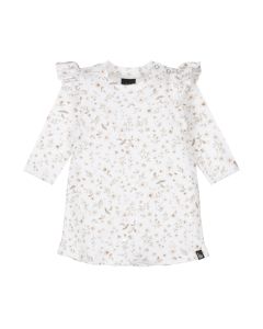 A-lijn floral brown