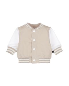 Baseball jacket sand