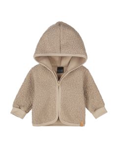 Boucle capuchon vest (beige)