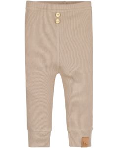 Broekje rib buttons (beige)