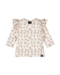 Double ruffle longsleeve jasmine