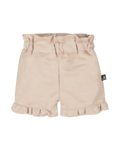 Double ruffle short (soft beige)