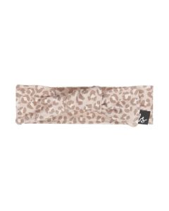Haarbandje leopard spots small