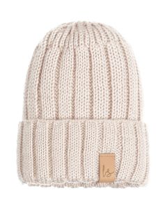 Knitted mutsje (sand)