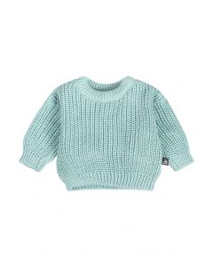 Knitted sweater (dusty green)