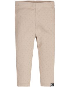 Legging pointelle beige