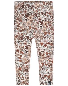 Legging spring blossom cacao nude