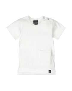 Long back t-shirt rib (ecru)
