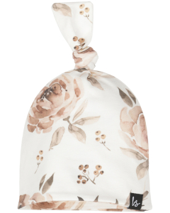 Knot mutsje roses
