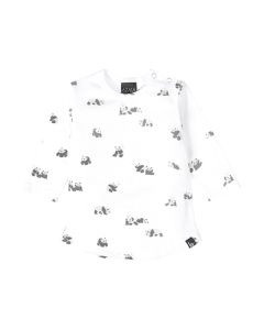 Panda bear longsleeve rib