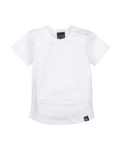 Pocket t-shirt wit