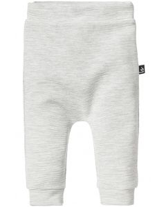 Rib baggy broekje grijs