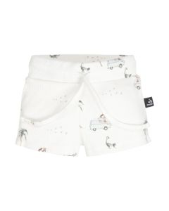 Rib jersey short jungle bus