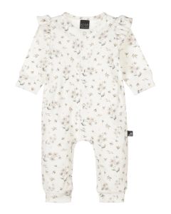Ruffle boxpakje rib floral sarah beige ivory