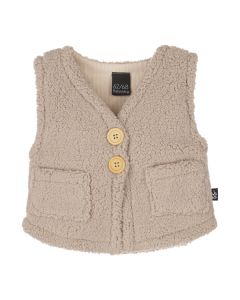 Teddy bodywarmer beige
