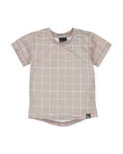 T-shirt grid (kaki)