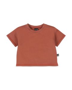 T-shirt roestbruin