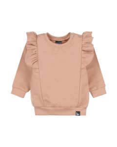Vertical ruffle sweater (oudroze)