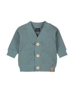 Vestje rib buttons (petrol)