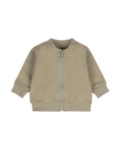 Zipper vestje dusty green