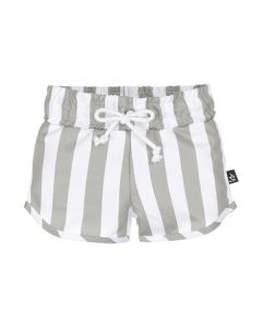 Zwembroek vertical stripe green