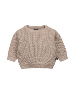 Knitted sweater (light oak)