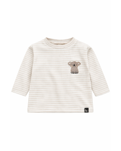 Longsleeve koala (borduursel) streep