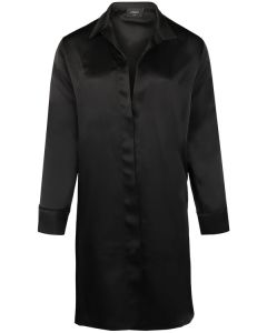 Satijn blouse (zwart) Mystyles