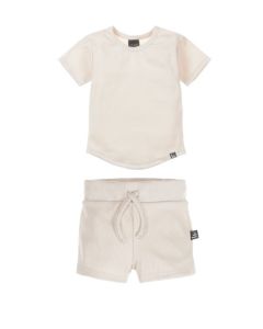 Outfit rib jersey sand
