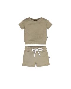 Outfit loose fit soft green