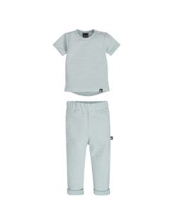 Outfit rib bottom green