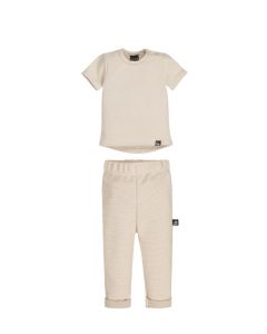 Outfit rib bottom sand