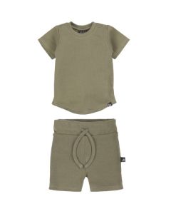 Outfit rib jersey army green