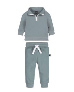 Outfit zipper set (steel blue)