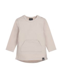 Pocket longsleeve shirt sand