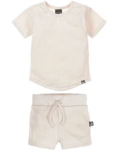 Outfit rib jersey sand