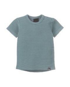 Rib t-shirt (blauw)