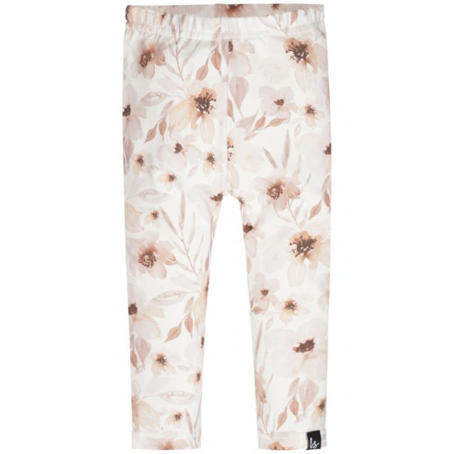 Legging flowers elle cream