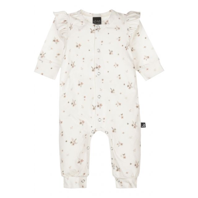 Ruffle boxpakje karla offwhite/brown