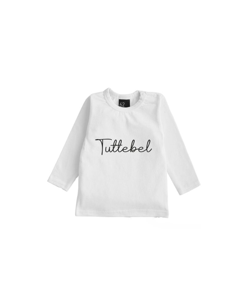 Tuttebel longsleeve shirt Wit/Zwart