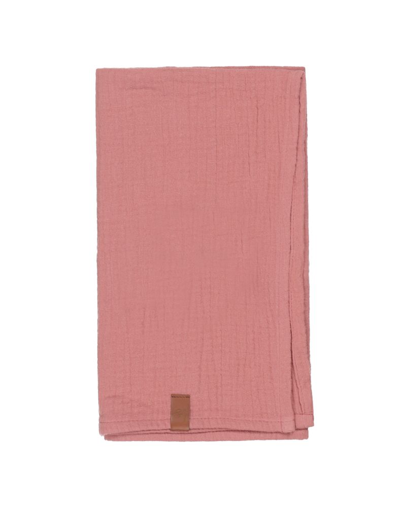 Swaddle dark salmon (120 x 120)