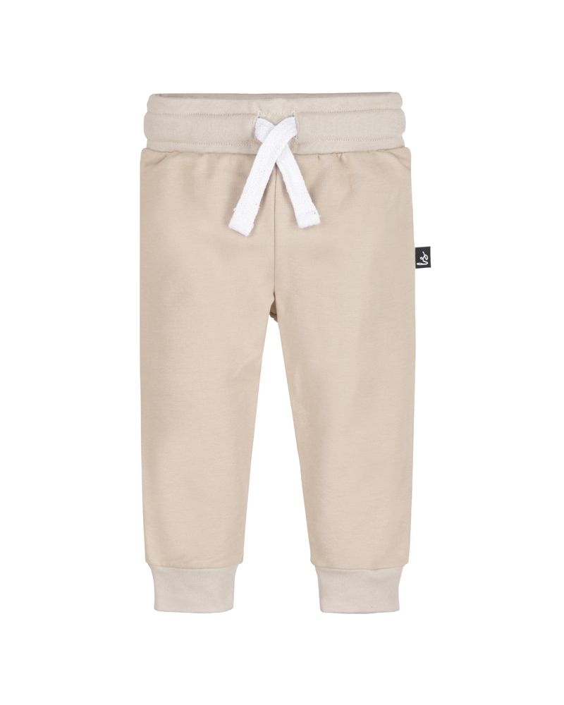 Baggy jogger broekje beige