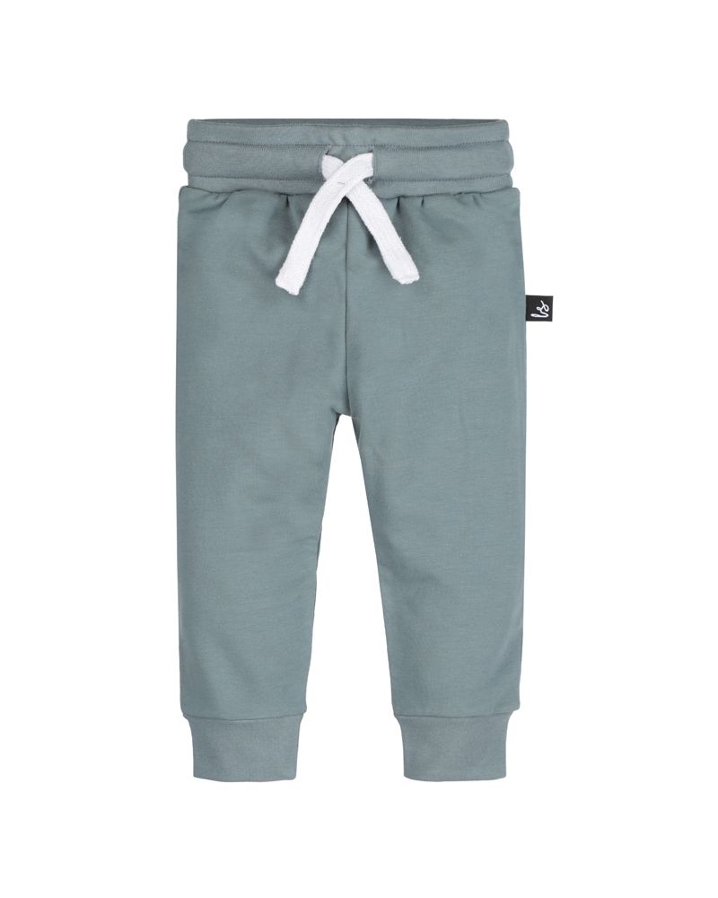 Baggy jogger broekje steel blue
