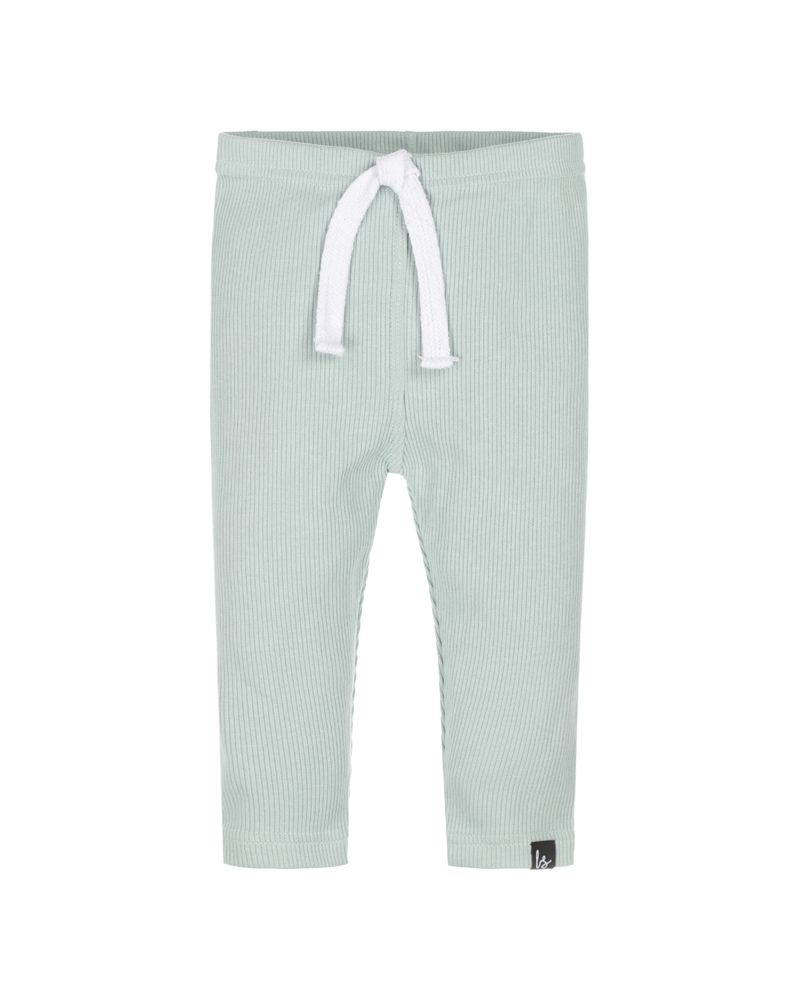 Baggy pants rib jersey light blue