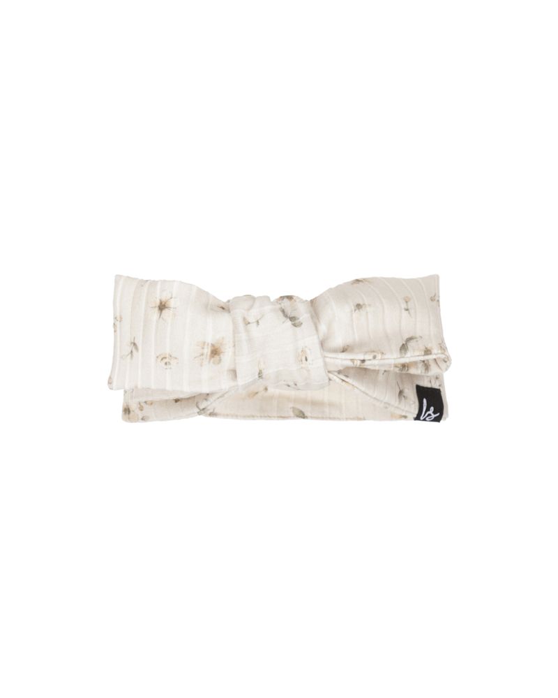 Bow haarbandje floral anna beige