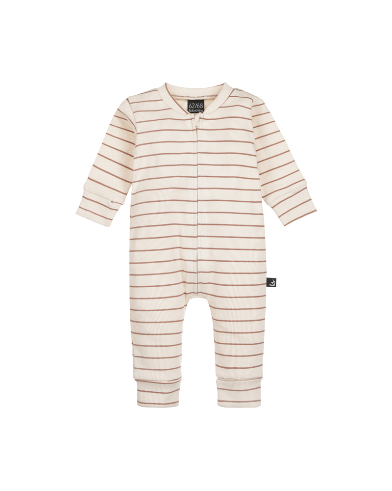 Boxpakje zipper stripes sand