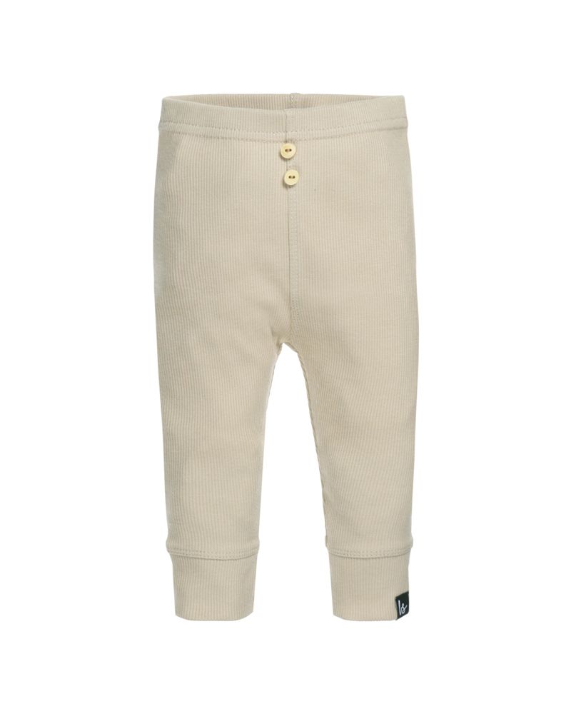 Button broekje rib (beige)