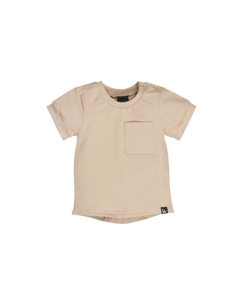 Cargo t-shirt beige