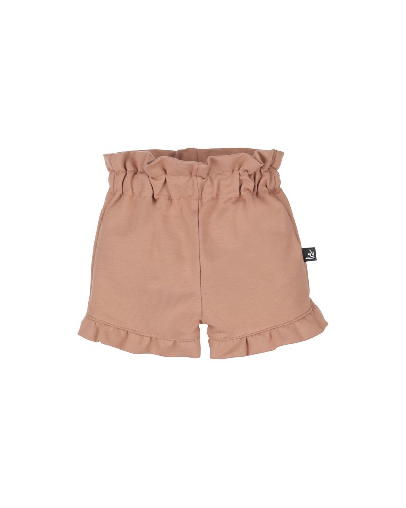 Double ruffle short (oudroze)