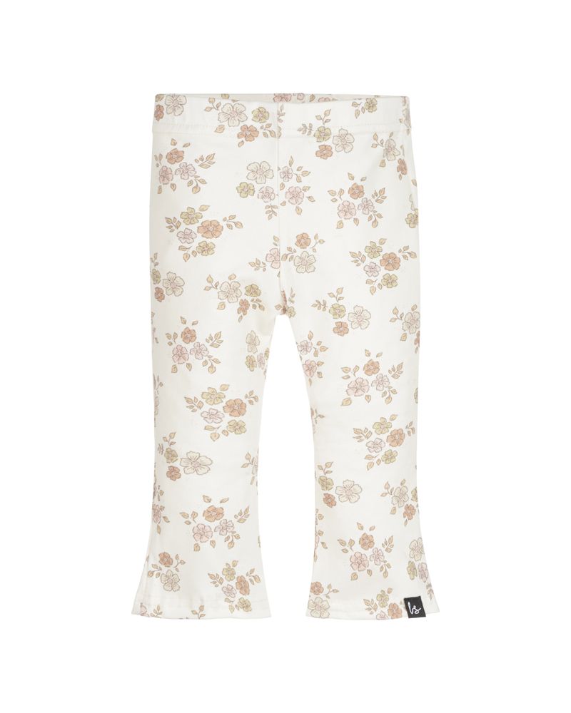 Flared pants boo flower warm